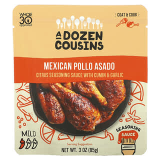 A Dozen Cousins, Salsa de condimento de pollo asado mexicano`` 85 g (3 oz)
