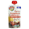 Organic Baby Food Puree, 9+ Months, Pumpkin Cranberry Apple, 4.2 oz (120 g)