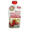 Organic Fruit & Grain Puree, 6+ Months, Banana Raspberry & Brown Rice, 4.2 oz (120 g)