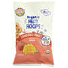 Earth's Best, 유기농 Melty Hoops, 뻥튀기 옥수수 스낵, 8개월 이상, 딸기 + 망고, 20g(0.7oz)