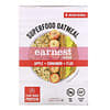 Superfood Instant Oatmeal, Apple + Cinnamon + Flax, 6 Packets, 8.47 oz (240 g)
