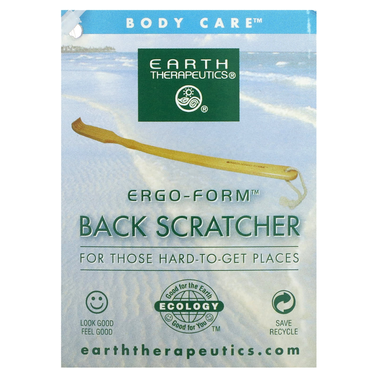 Earth Therapeutics, ErgoForm Back Scratcher, 1 Scratcher