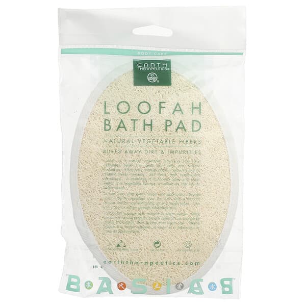 Earth Therapeutics, Loofah 목욕 패드, 패드 1개