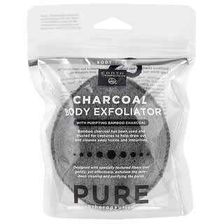 Earth Therapeutics, Ren, kull kroppseksfoliator med rensende bambuskull, 1 eksfoliator