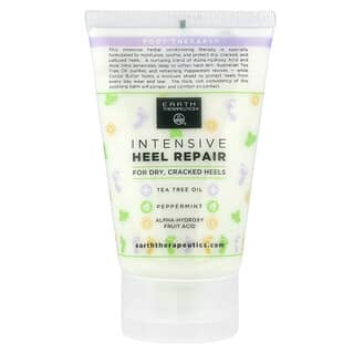 Earth Therapeutics, Yoğun Topuk Onarımı, Kuru, Çatlak Topuklar İçin, 4 fl oz (118 ml)