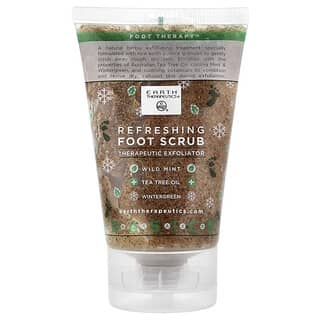 Earth Therapeutics, 베이직, 리프레싱 발 스크럽, 치료용 각질 제거제, 118ml(4fl oz)