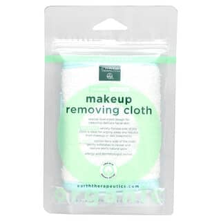 Earth Therapeutics, Makeup Removing Cloth, White, 1 Cloth