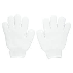 Earth Therapeutics, Exfoliating Hydro Gloves, White, 1 Pair