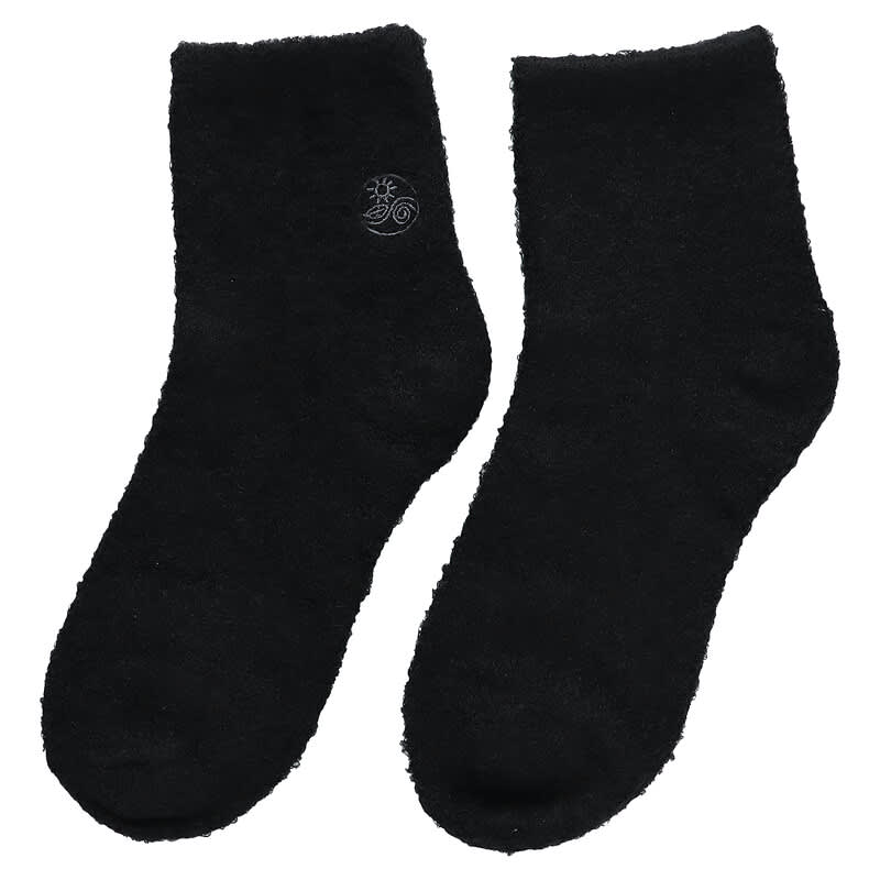 Aloe Moisture, Aloe Socks, Black, 1 Pair
