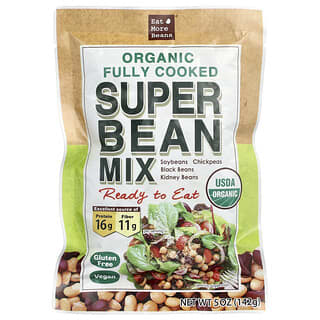 Eat More Beans, Organic Modified Super Bean Mix, vollständig gekochter Super-Bohnen-Mix, 142 g (5 oz.)