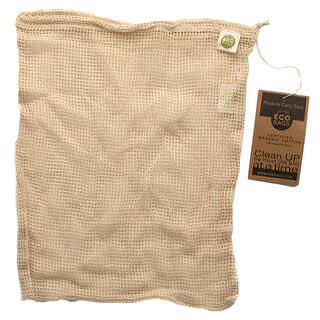ECOBAGS, Organic Cotton Produce Carry Sack, 1 Bag
