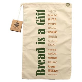 ECOBAGS, сертифицированный пакет для хлеба из органического хлопка, 1 шт.