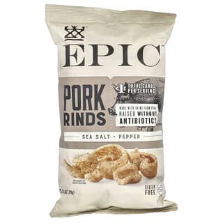 Epic Bar, Artisanal Pork Rinds, Sea Salt & Pepper, 2.5 oz (70 g)