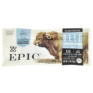 Epic Bar, 牛肉条，烧烤架灵感，1.3 盎司（37 克）