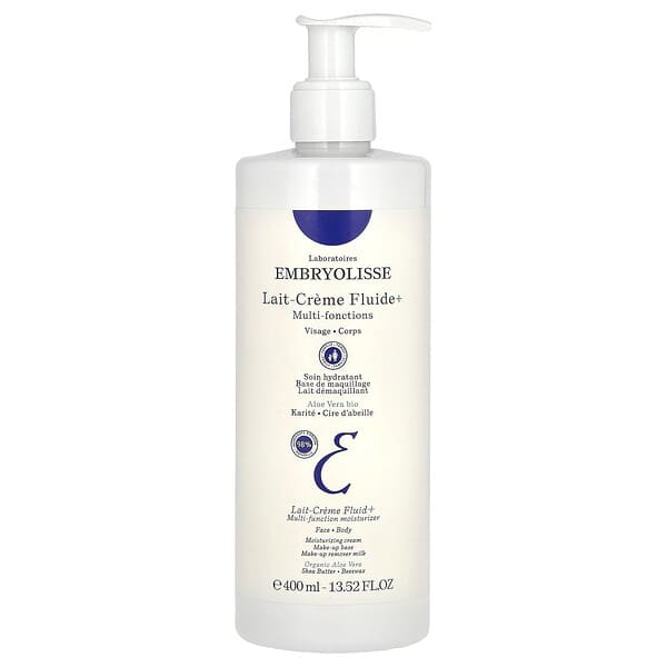 Embryolisse, Lait-Creme Fluid+，多功能保濕霜，13.52 液量盎司（400 毫升）
