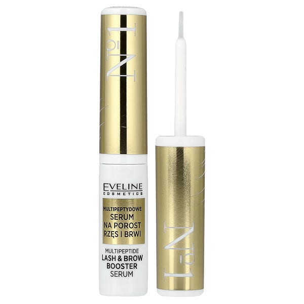 Eveline Cosmetics, No. 1 多肽睫毛眉毛增長精華，0.14 液量盎司（4 毫升）