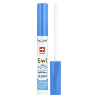 Eveline Cosmetics, 8w1 Total Action, Traitements pour les cils, 10 ml