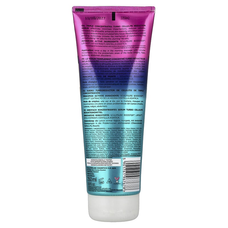 Slim Extreme 4D Scalpel, Turbo Cellulite Reductor, 8.8 fl oz (250 ml)
