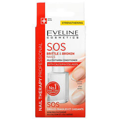 Eveline Cosmetics, SOS Brittle & Broken Nails Multivitamin-Conditioner, 12 ml (0,42 fl. oz.)