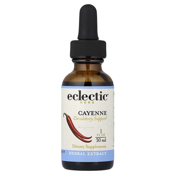 Eclectic Herb, 카이엔 추출물, 혈액순환 개선, 250mg, 30ml(1fl oz)