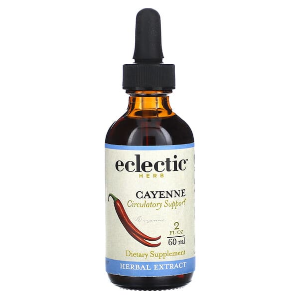 Eclectic Institute, Herb, Cayenne Extract, 2 fl oz (60 ml)