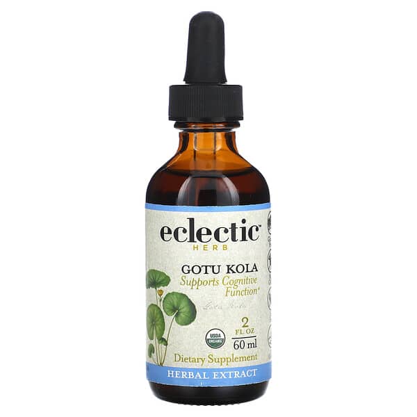 Eclectic Institute, Herb, Gotu Kola Extract, 2 fl oz (60 ml)