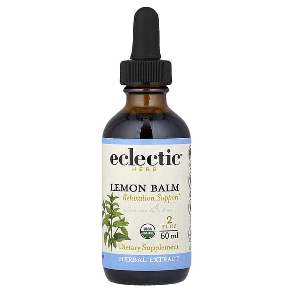 Eclectic Herb, 레몬밤 추출물, 60ml(2fl oz)