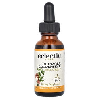 Eclectic Institute, Herb, Echinacea Goldenseal, 1 fl oz (30 ml)