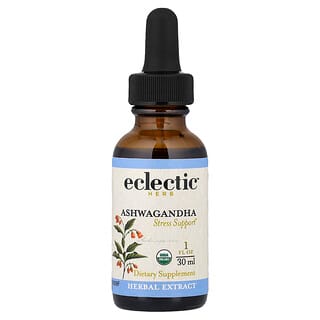 Eclectic Herb, Ashwagandha, 30 ml
