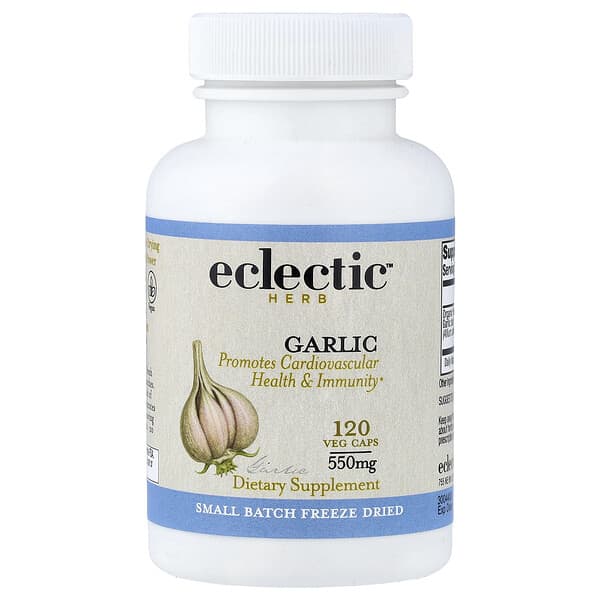 Freeze Dried Garlic, 550 mg, 120 Veg Caps