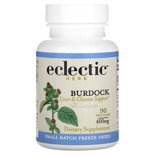 Eclectic Institute, Burdock, 400 mg, 90 Veg Caps