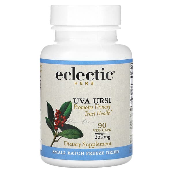 Eclectic Institute, Herb, Uva Ursi, 350 mg, 90 Veg Caps