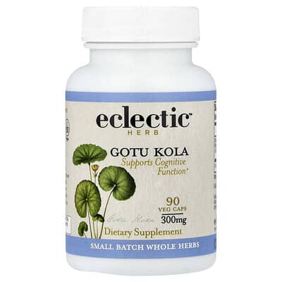 Eclectic Herb, Lyophilized, Centella Asiatica, 90 Vegetarian Capsules (300 mg per capsule)
