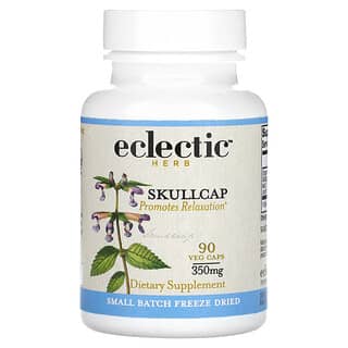 Eclectic Institute, Herb, Escutelaria, 350 mg, 90 cápsulas vegetales