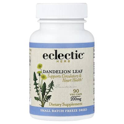 Eclectic Herb, Dandelion Leaf, 200 mg, 90 Veg Caps