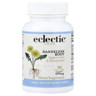 Eclectic Herb, Dandelion Root, 400 mg, 90 Veg Caps