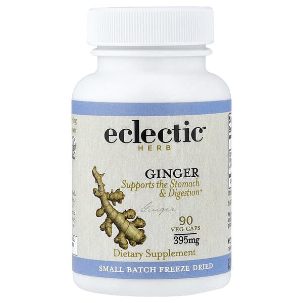 Ginger, 395 mg, 90 Veg Caps