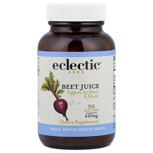 Eclectic Herb, Beet Juice, 440 mg, 90 Veg Caps — product photo 1