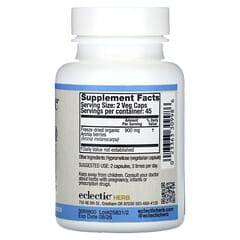 Eclectic Institute, Freeze Dried Aronia Berry, Gefriergetrocknete Aronia-Beeren, 225 mg, 90 pflanzliche Kapseln