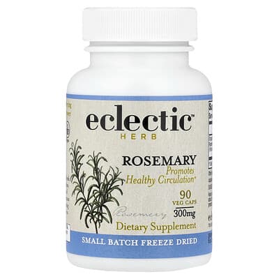 Eclectic Herb, Fresh Freeze-Dried Rosemary, 300 mg, 90 Vegetarian Capsules