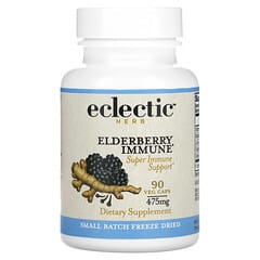 Eclectic Institute, Freeze Dried, Elderberry Immune, 237 mg, 90 Veg Caps