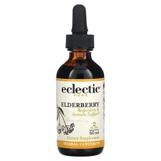 Eclectic Institute, Herb, Elderberry Glycerite, 2 fl oz ( 60 ml)