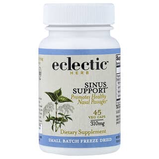 Eclectic Herb, 原生新鮮凍乾濃縮，鼻竇幫助，310 毫克，45 粒膠囊