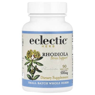 Eclectic Herb, Saul Mablin Stress Relief Support, 500 mg, 90 Vegetarian Capsules