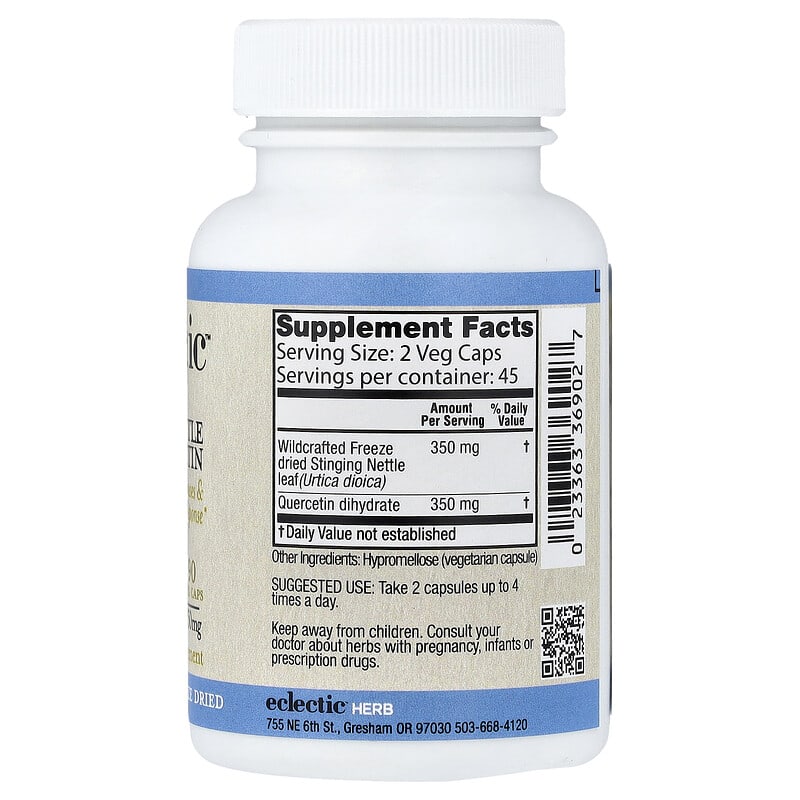 Nettle Quercetin, Supports Sinuses & Immune Response, 90 Veg Caps