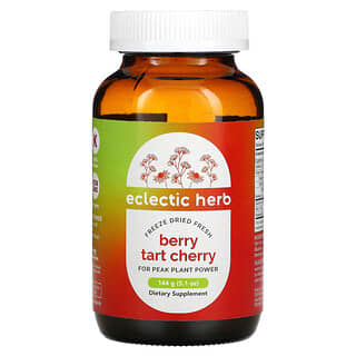 Eclectic Institute, Freeze Dried Fresh, Berry Tart Cherry, 5.1 oz (144 g)