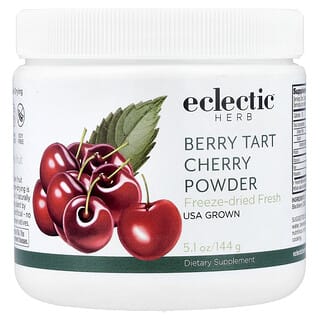 Eclectic Herb, Bayas, Cereza ácida en polvo, Refuerzo para las articulaciones, 144 g (5,1 oz)
