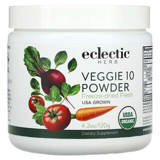 Eclectic Herb, Veggie 10, порошок из цельных пищевых продуктов, 4,2 унции (120 г)