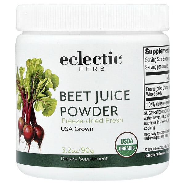 Eclectic Herb, Beet Juice Powder, 3.2 oz (90 g) — product photo 1