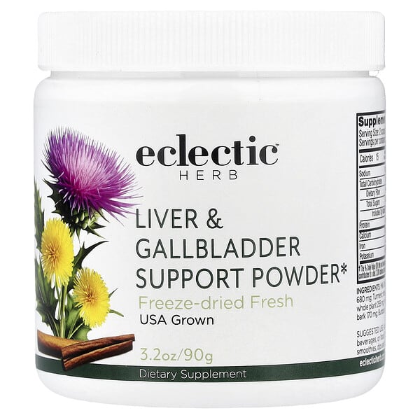 Eclectic Herb, Liver & Gallbladder Support Powder, 3.2 oz (90 g) — product photo 1
